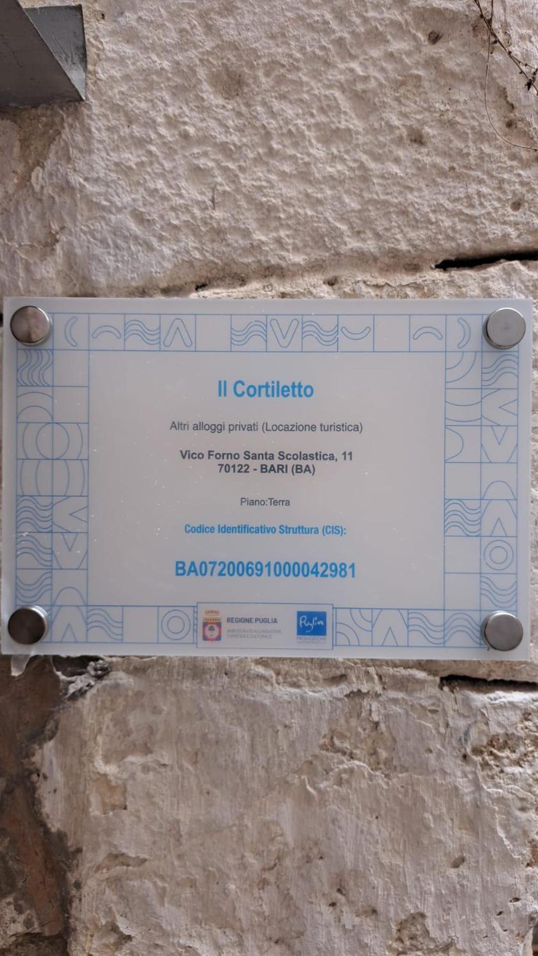 Il Cortiletto Apartment Bari Luaran gambar